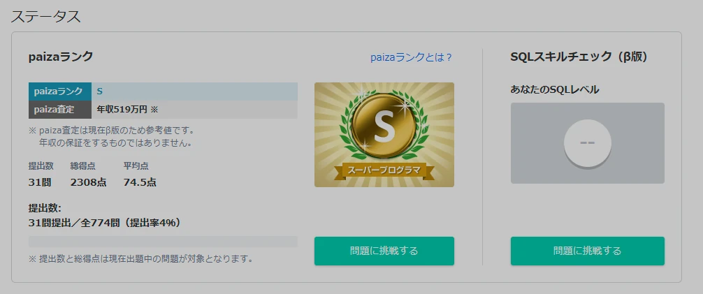 paizaランク